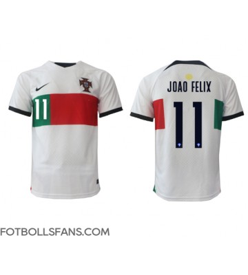 Portugal Joao Felix #11 Replika Bortatröja VM 2022 Kortärmad